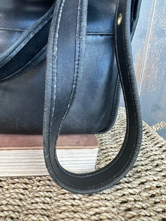 Coach Vintage Patricia's Legacy Saddle Bag 9951 Black - Picture 13 of 16